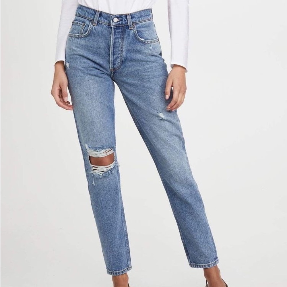 Boyish - The Billy Jean Distressed Perfect Fit Jean